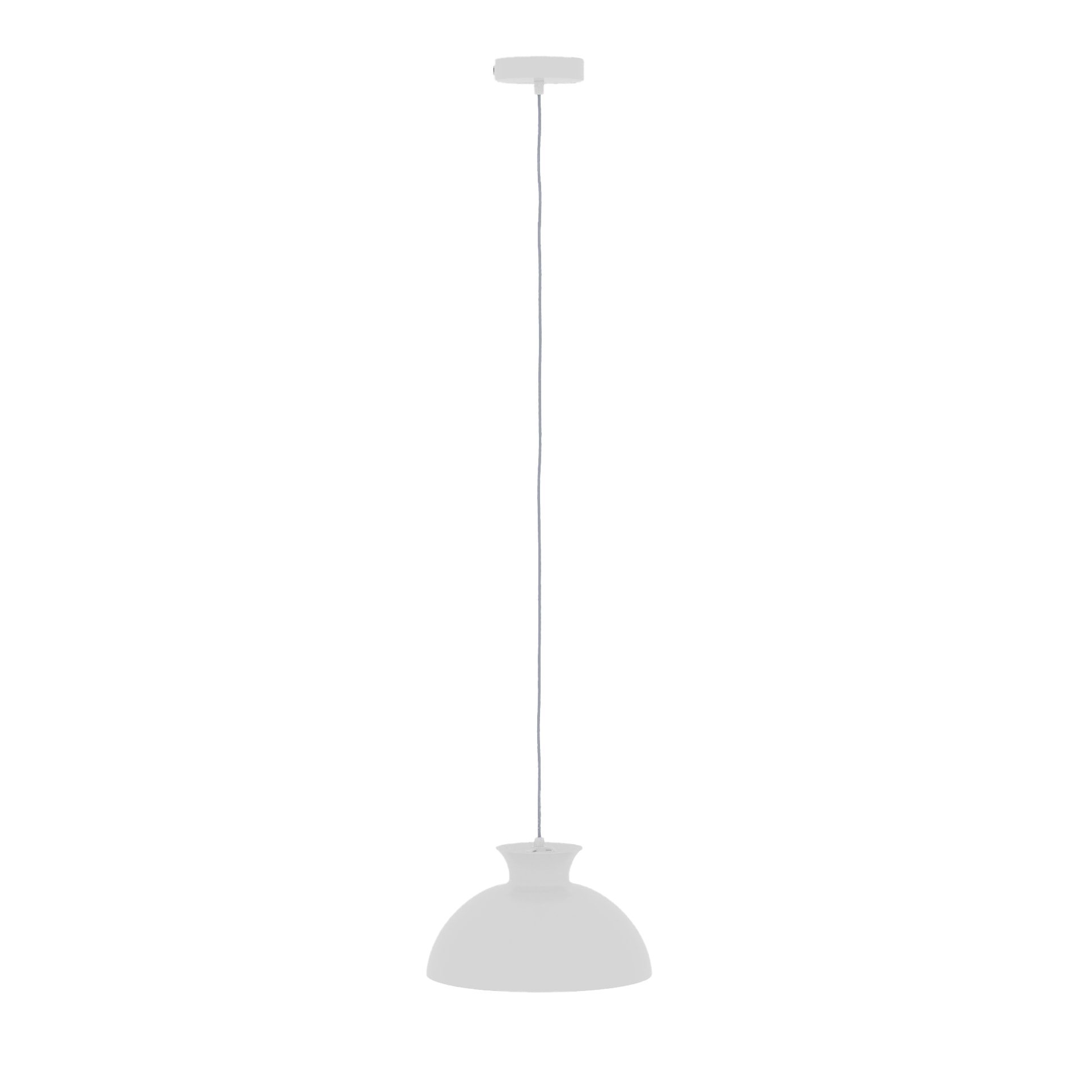 Suspension Turner – luminaire métal blanc design minimaliste