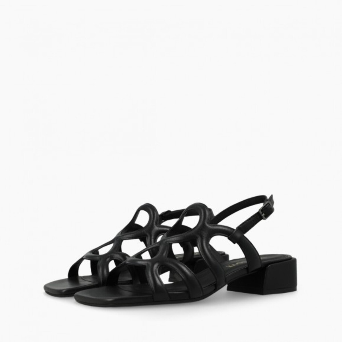 SANDALIAS NEGRAS KON5355