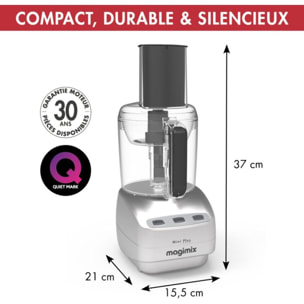 Robot multifonction MAGIMIX 18261F Mini Plus Chrome Brillant