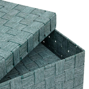 Set de 2 paniers Lise vert