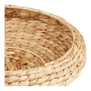 Vassoio Frellesvig in giacinto d'acqua naturale tondo ø38×12,5 cm