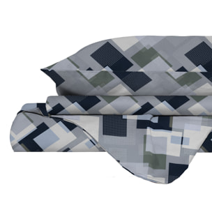 PARURE COPRIPIUMINO INFINITY - 100% Microfibra