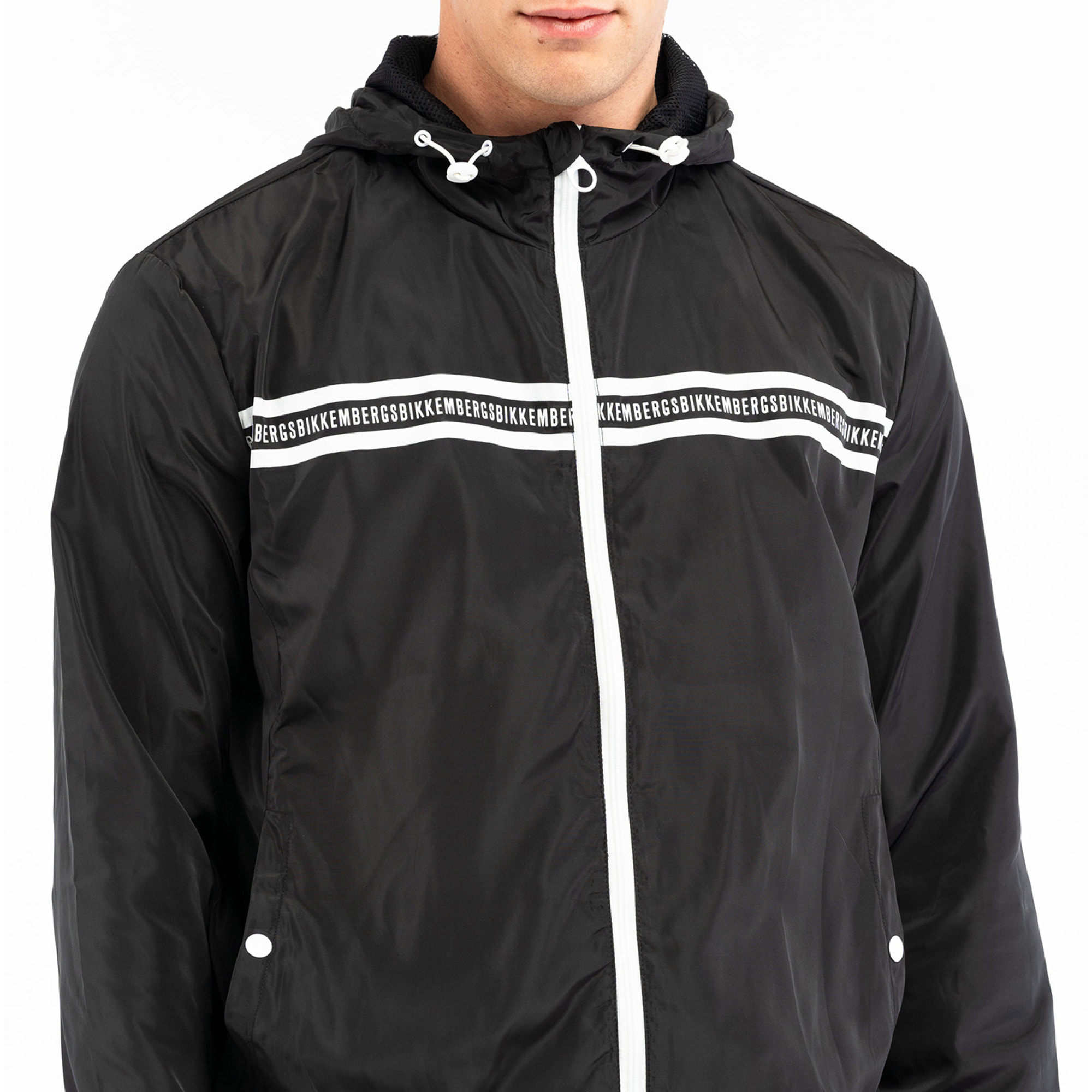 BIKKEMBERGS giubbino uomo black