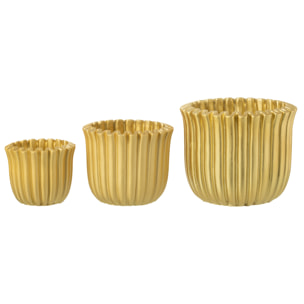 J-Line cache-pot - ciment - or - large