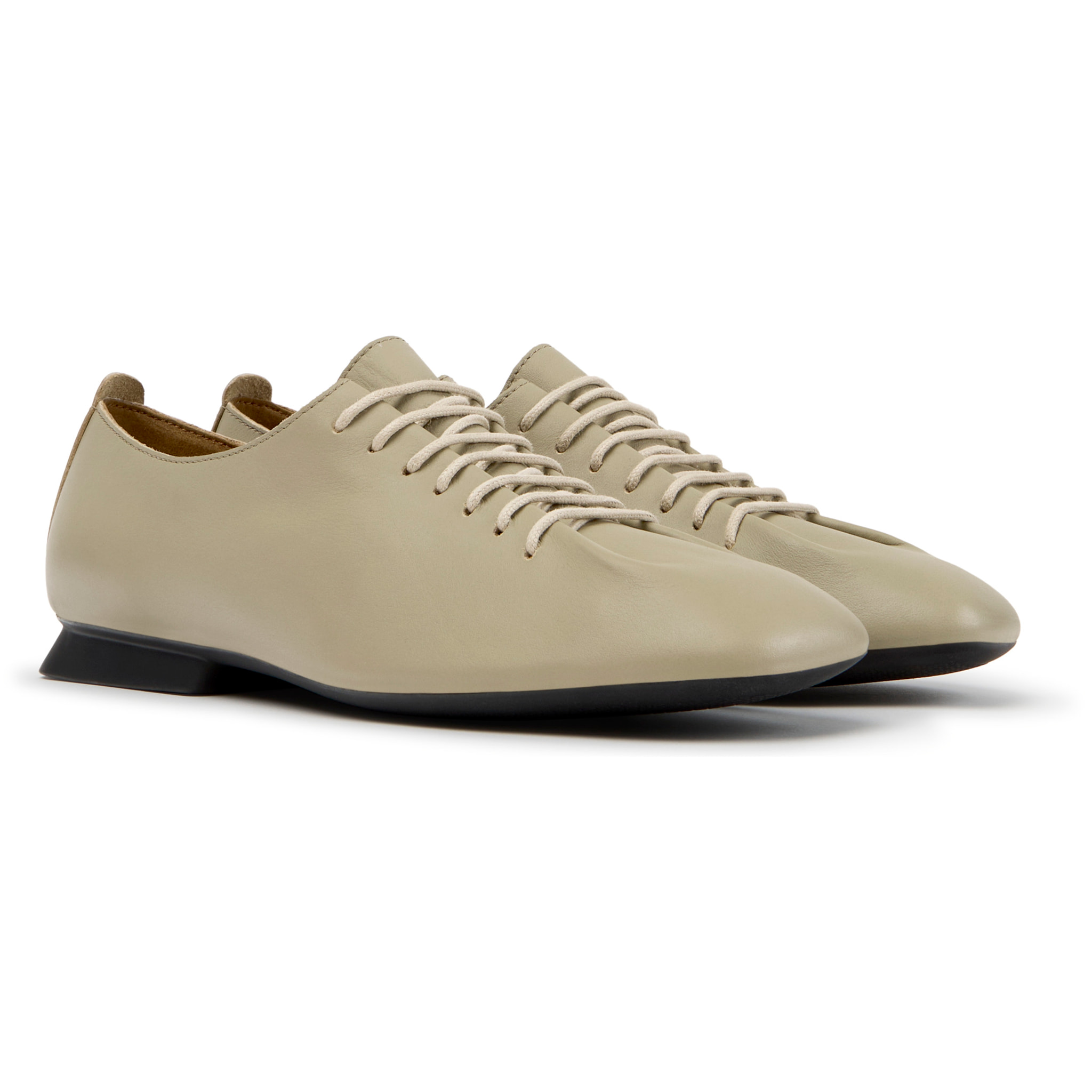 Bailarinas - CAMPER Casi Myra - Beige - Piel lisa