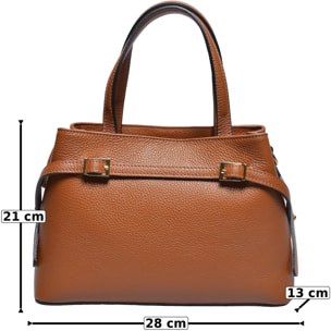 Tote Anna Luchini Cammello