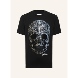 PHILIPP PLEIN Camiseta de cuello redondo y manga corta SKULL