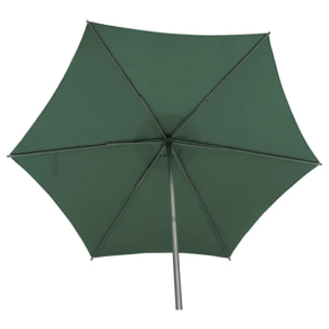 Parasol droit rond Soya Vert Olive