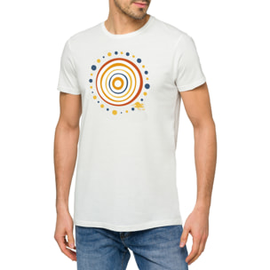 Camiseta de algodón 150 gr Hot Buttered Aboriginal Blanco