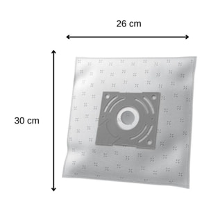 Lot de 2 packs de 8 sacs aspirateur 6784650 Samsung TopFilter