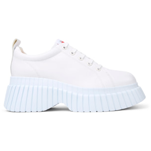 Scarpe stringate - CAMPER Pix BCN - Bianco - Pelle liscia