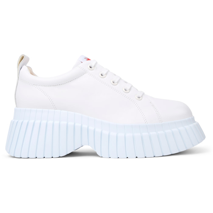 Scarpe stringate - CAMPER Pix BCN - Bianco - Pelle liscia