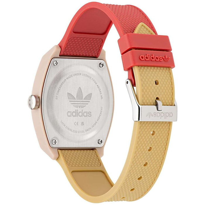 Reloj Adidas AOST23056 Unisex Analogico Cuarzo con Correa de Silicona