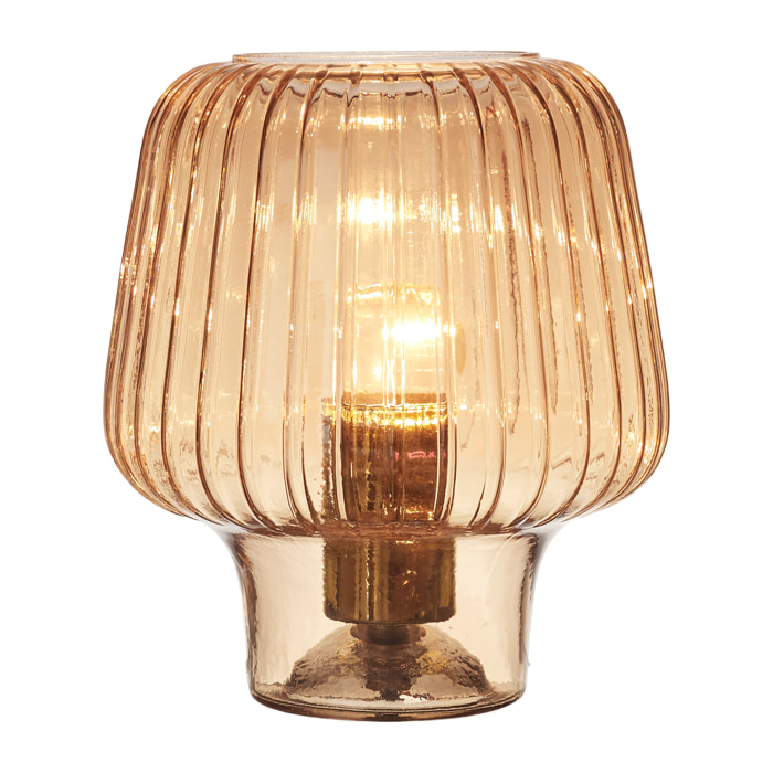 Lampe A Poser Verre Fume