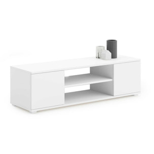 Mobile Porta TV Focus 155 Bianco in Legno Laminato