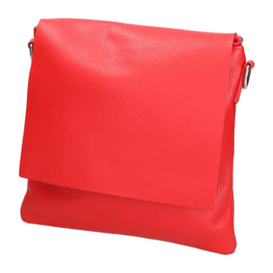 Borsa a tracolla da donna - Modello Gemma - Vera pelle - 25.5 x 23.5 x 1.0 cm