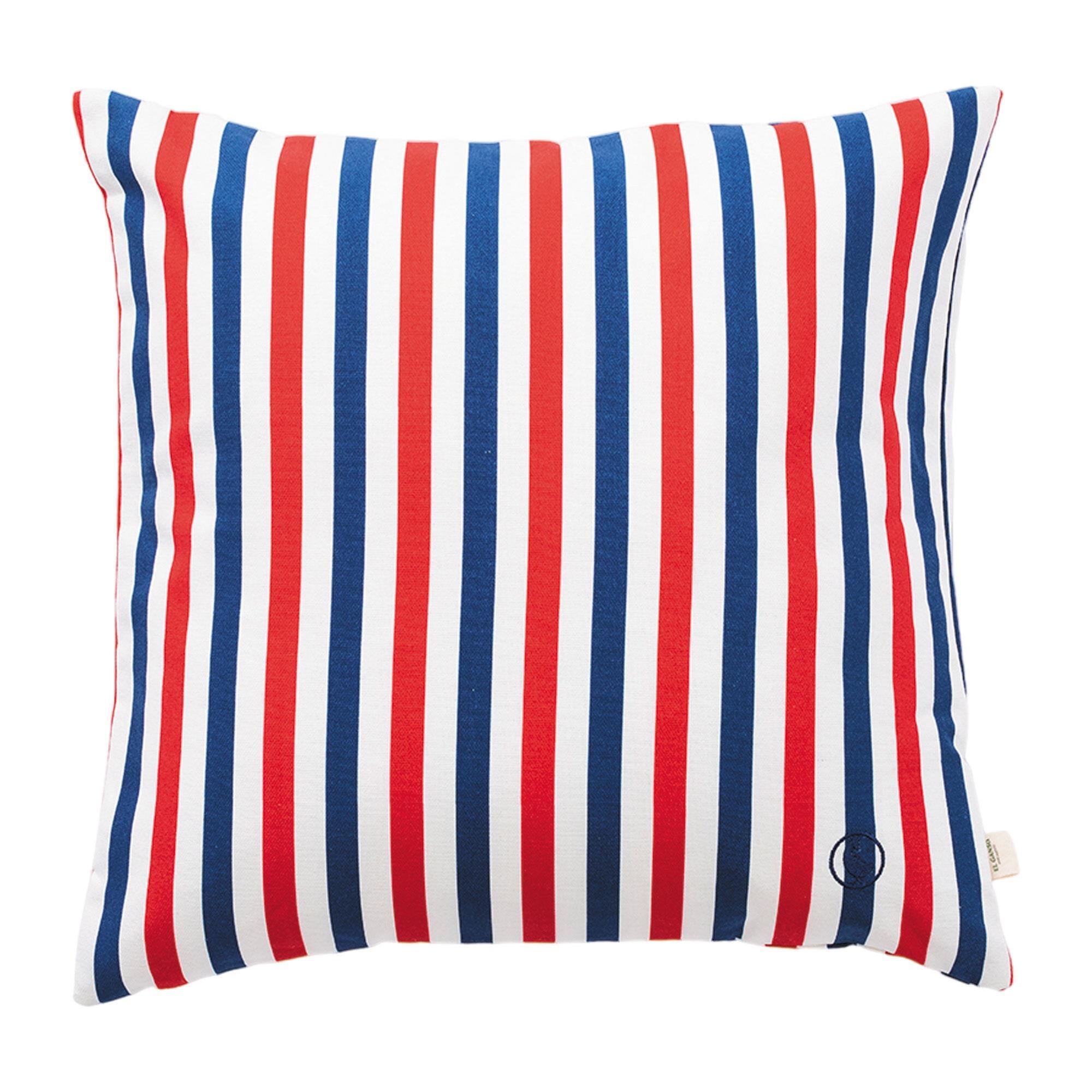 Cojín 40x40cm 100% algodón 300gsm rayas yale el ganso