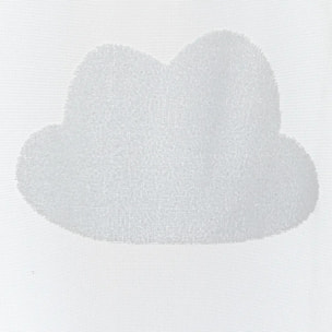 Voilage enfant "Nuage" 140x240cm blanc