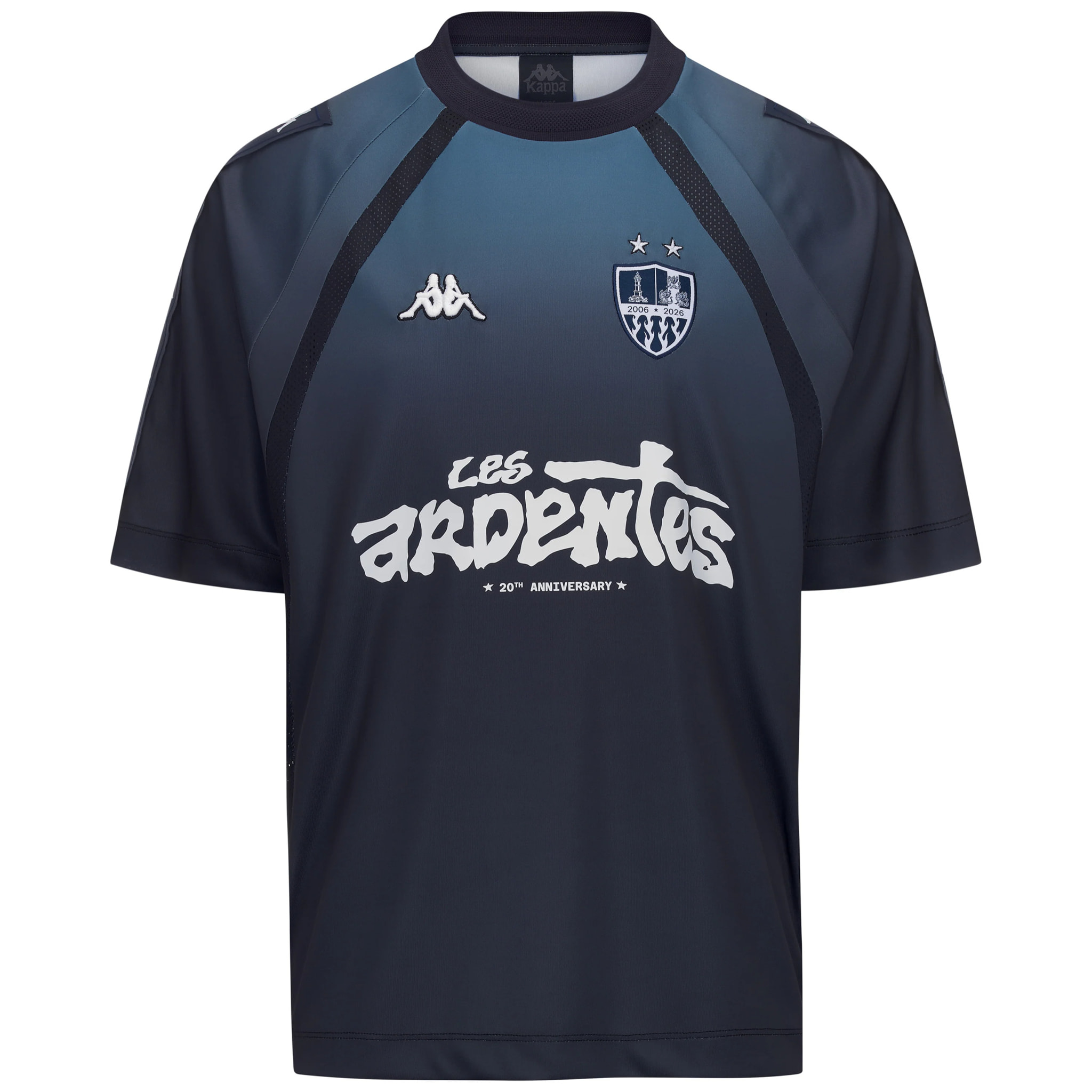 Kappa - Camisetas de juego Hombre Gris - Authentic 20Th Anniversary Les Ardentes