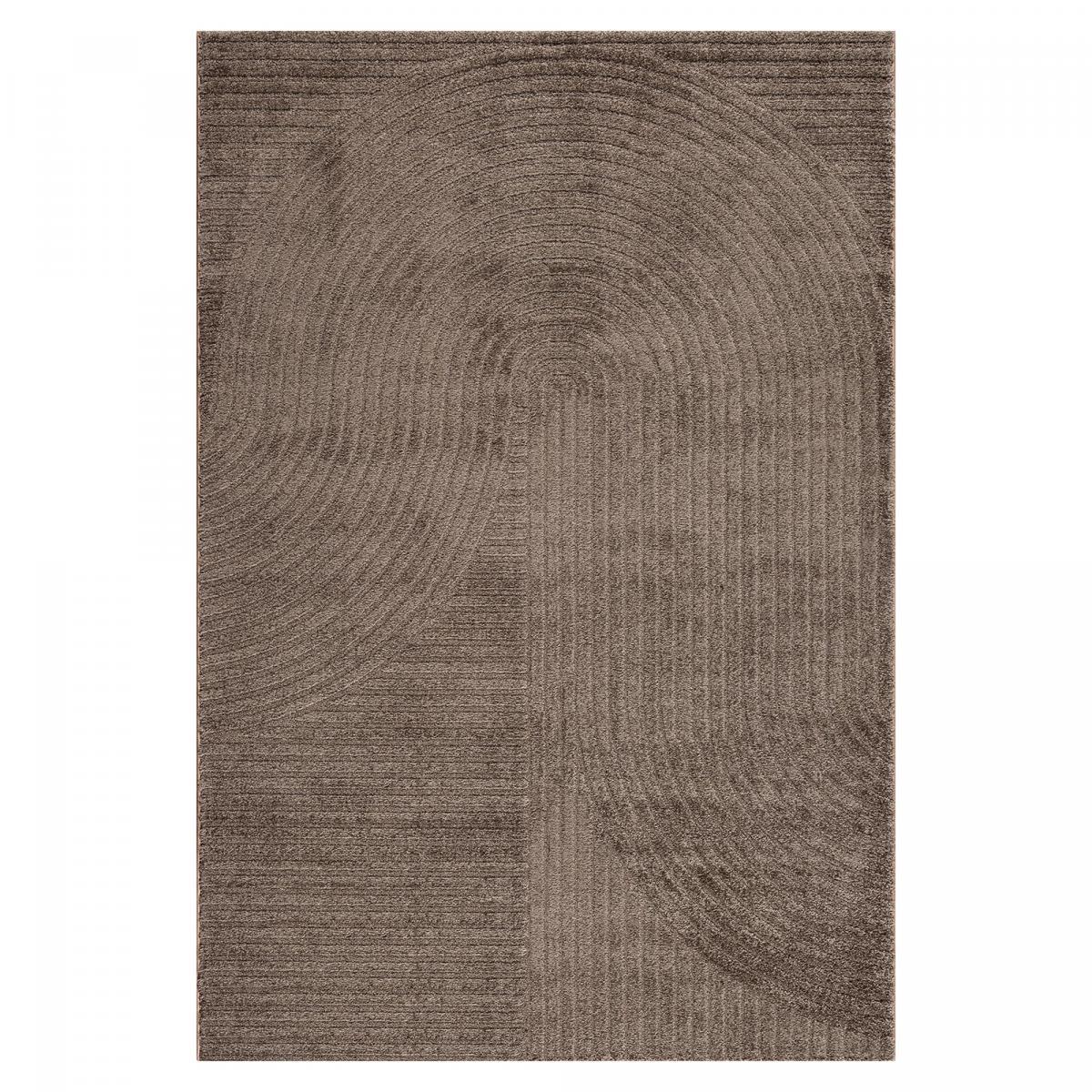 Tapis salon et chambre tissé motif simple JEJU
