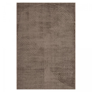 Tapis salon et chambre tissé motif simple JEJU