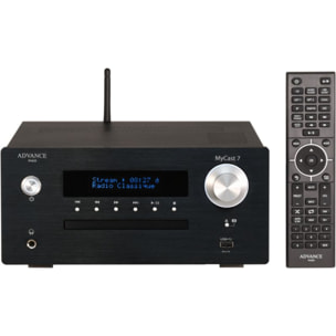 Amplificateur HiFi ADVANCE PARIS Mycast 7 DAB+ CD