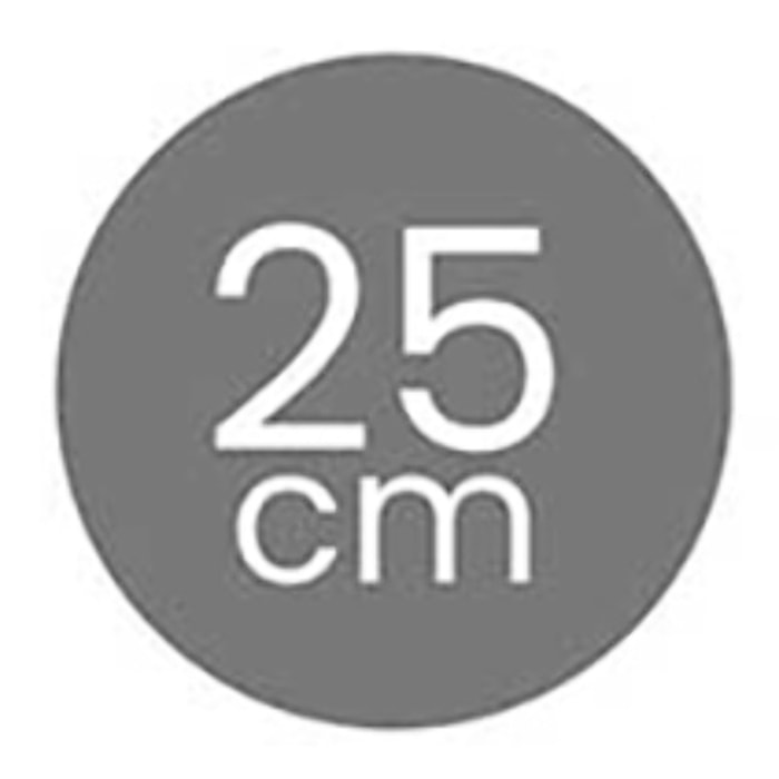 PACK 2 INSALATIERA PORCELLANA ROTONDA 25 CM