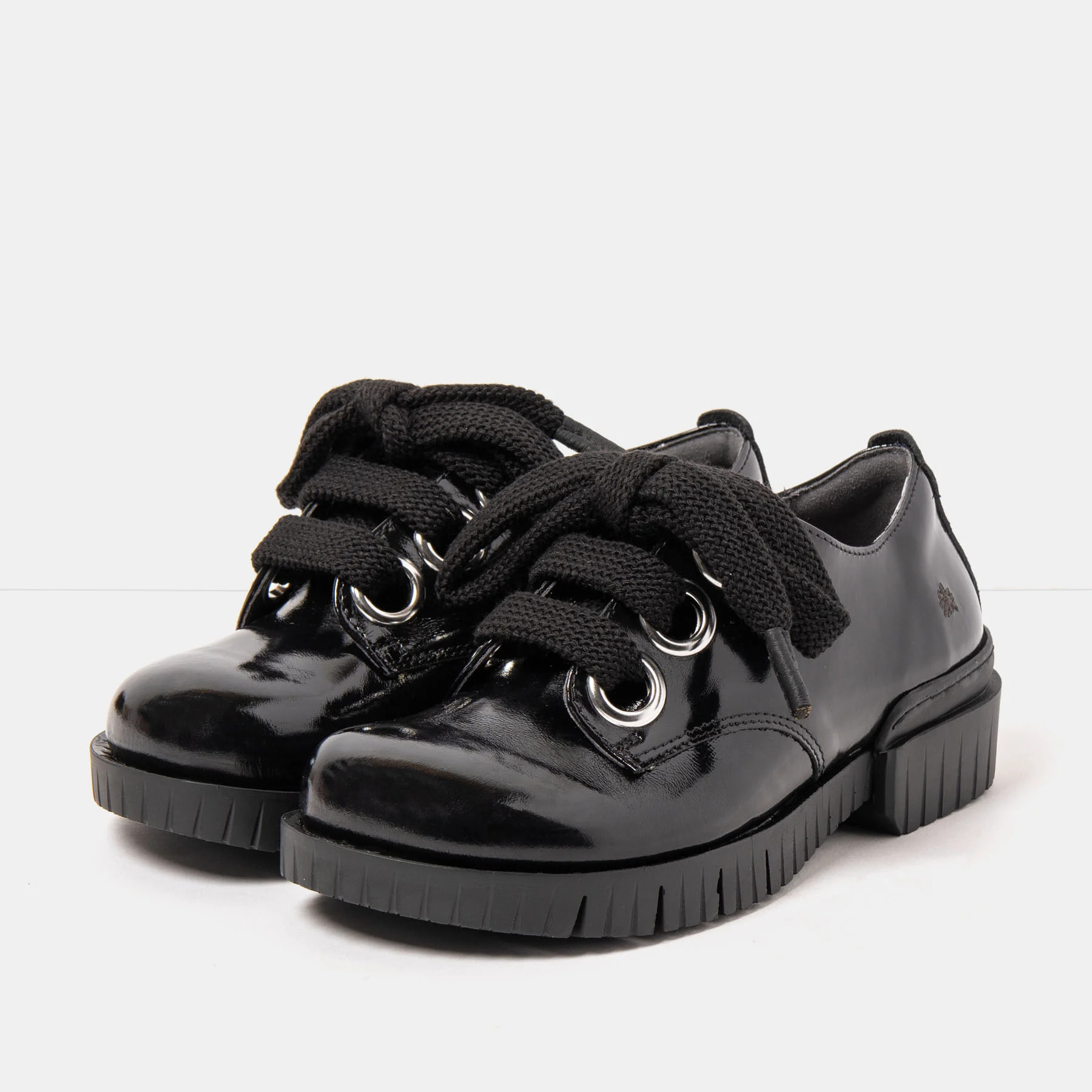Zapatos 1846 NAPPA SHINNY BLACK /OXFORD color Black
