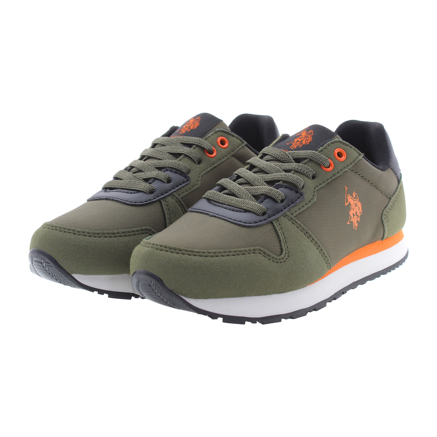 Sneakers U.S. Polo Assn. verde militare