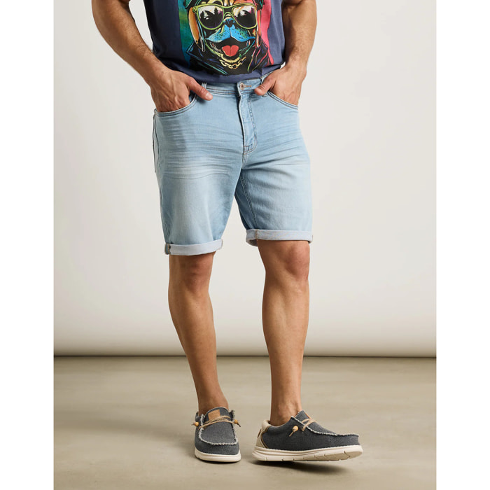 Bermuda Denim Denim Claro - Selbourne