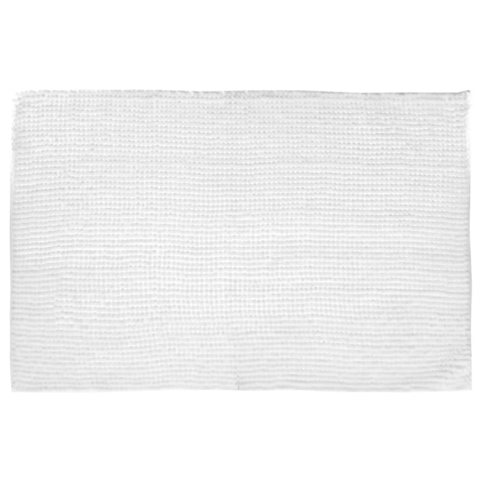 Tapis de bain 50x80cm "Colorama" blanc