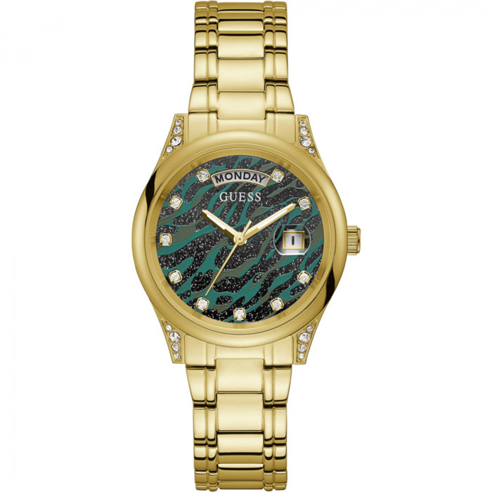 Reloj Guess GW0047L3 Mujer Analogico Cuarzo con Correa de Acero inoxidable