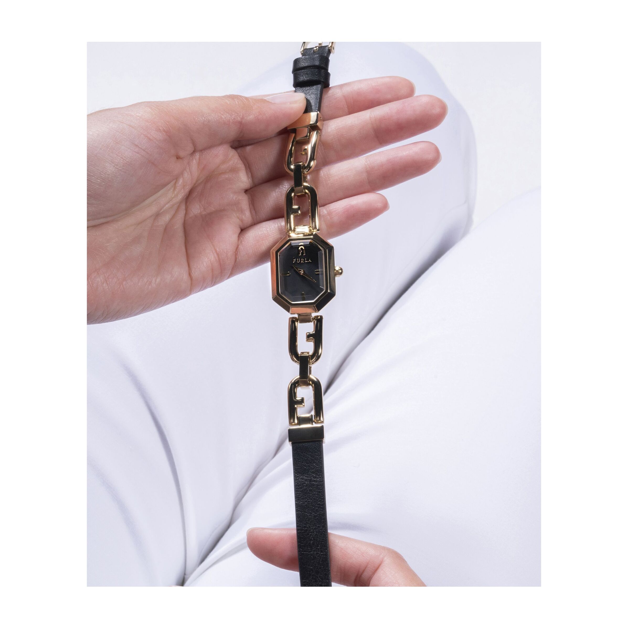 Furla Reloj Analógico De Cuarzo Furla Octagonal