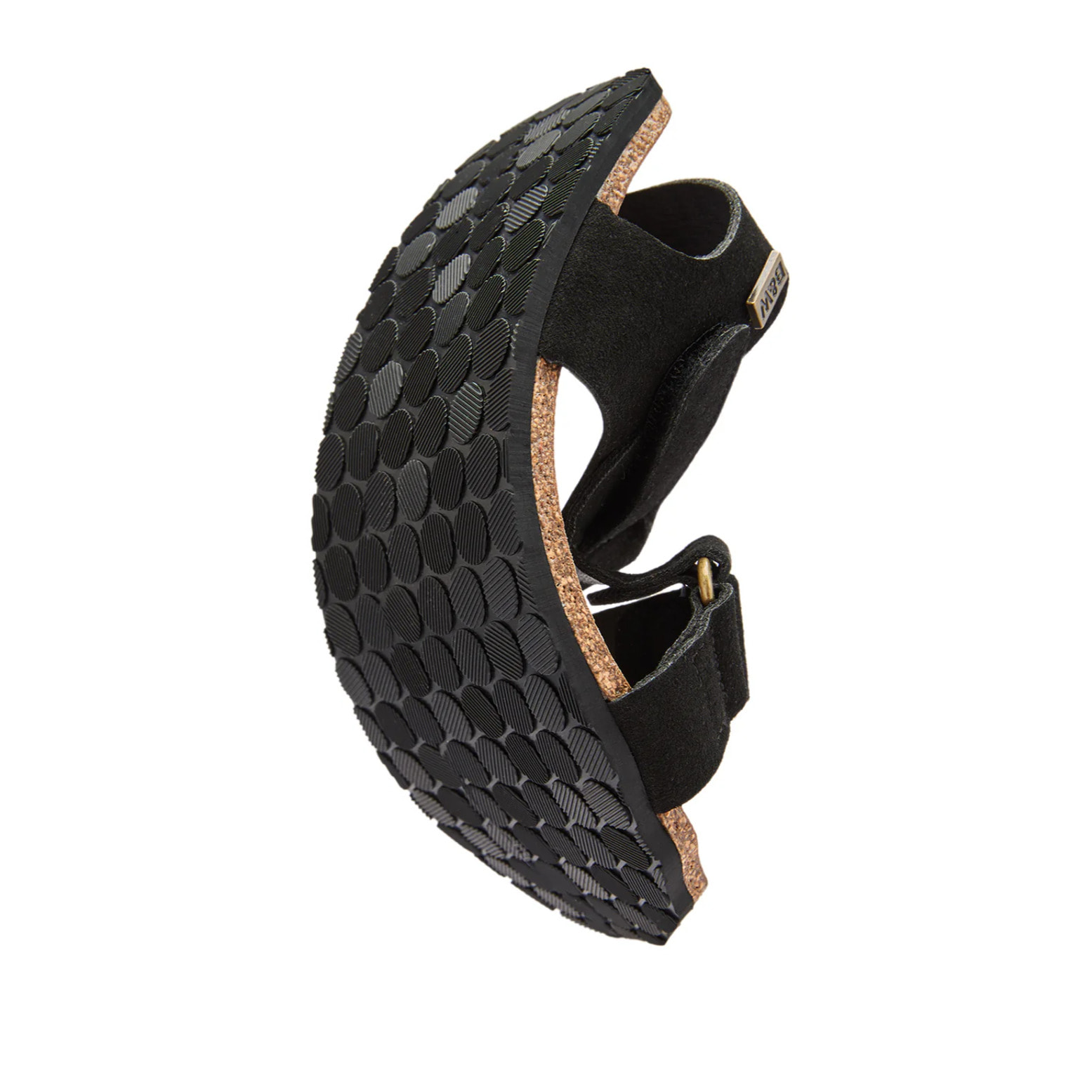 Sandalias Abiertas Barefoot Goflex en Negro