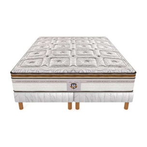 ENSEMBLE Renaissance - Matelas 2 Places + 2 Sommiers