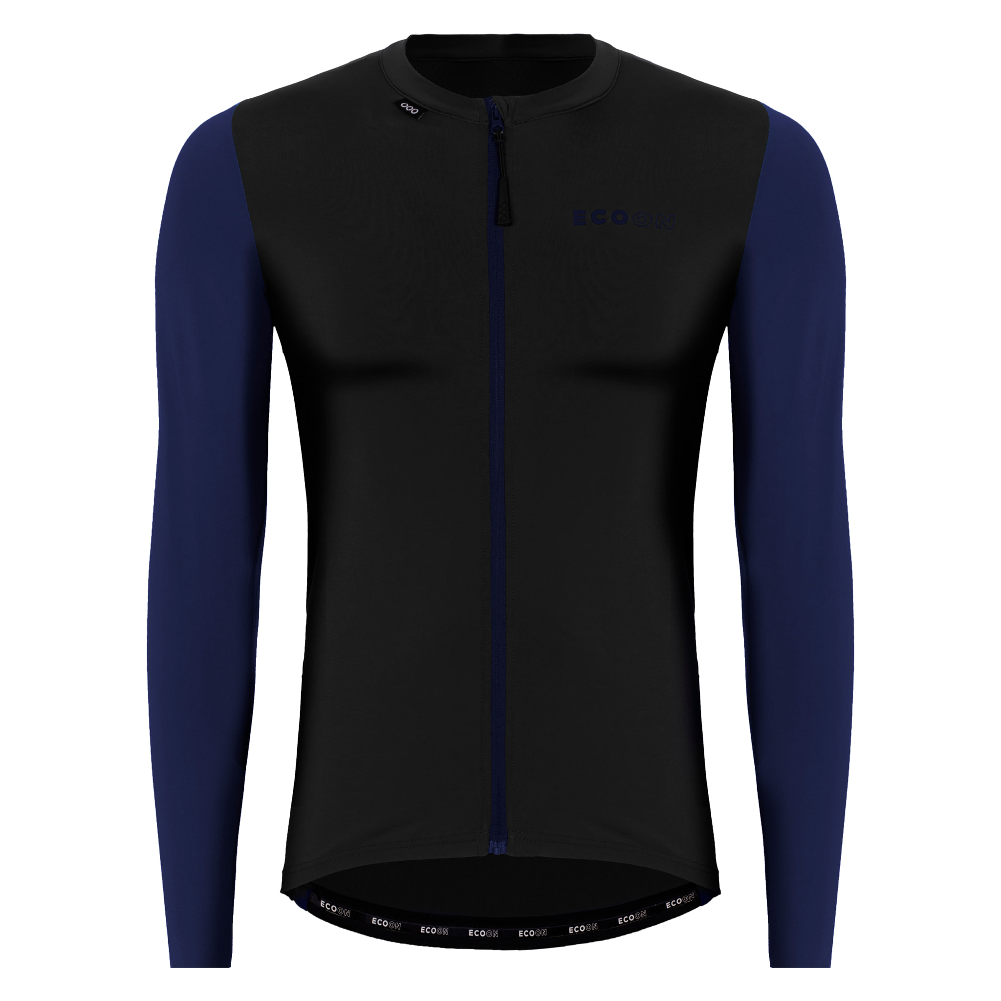 Maglia a maniche lunghe ECOON Bonneville in nero