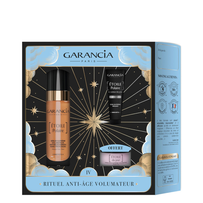 Rituel Anti-Âge Volumateur - Coffret Sérum Suprême 30ml + 2 Produits