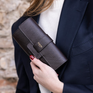 Cartera Cheval Firenze Dean Marrón Oscuro