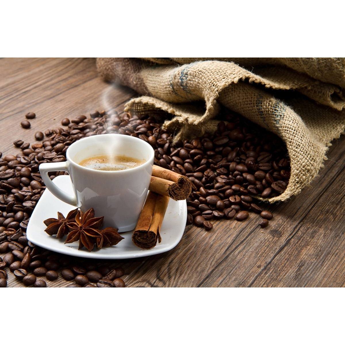 Tableau deco tasse de café Tableau alu Dibond