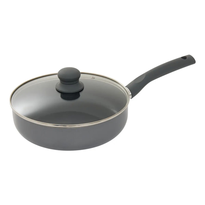 Sauteuse Neo D24cm aluminium gris