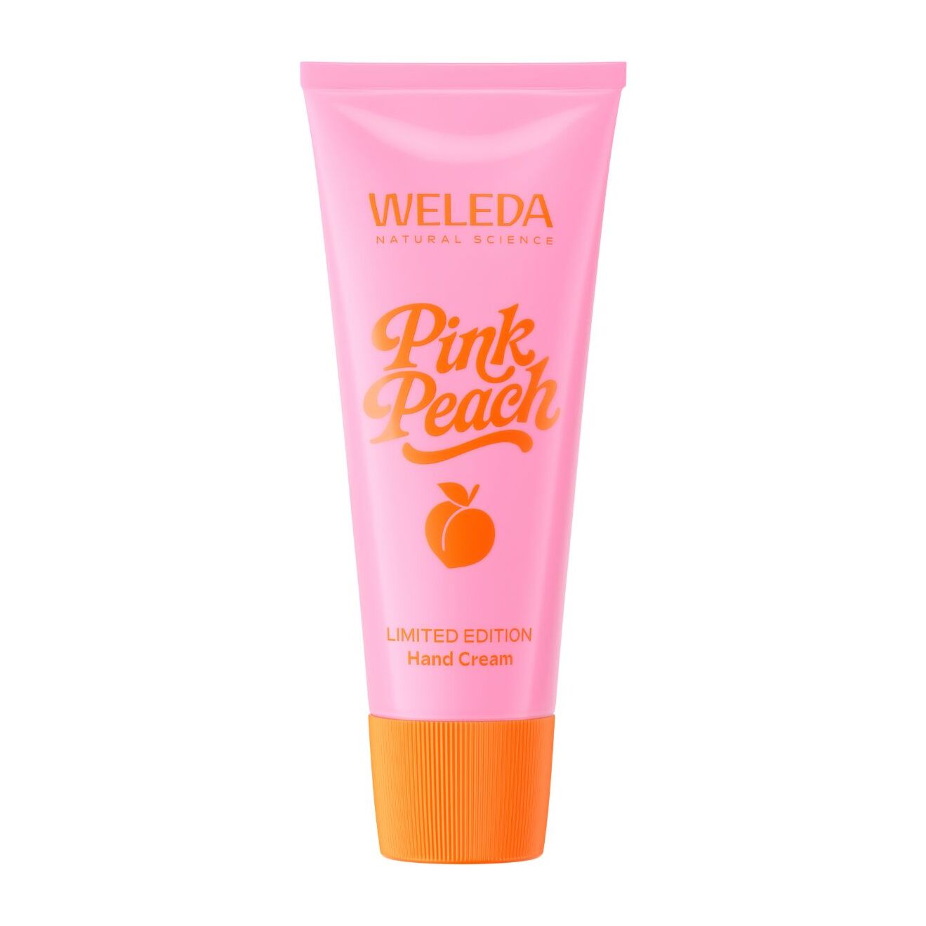 WELEDA - Pink Peach Crème Mains - 50ml - Texture légère qui pénètre rapidement - Hydrate et adoucit les mains