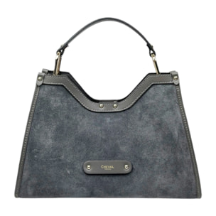 Bolso Hobo Cheval Firenze Capri Mini F/W Gris Oscuro