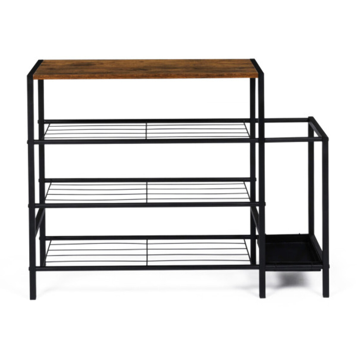 Meuble chaussures Elize avec porte-parapluie - 9 paires