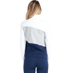 Tuta donna con collo alto e zip linea Live in Colors