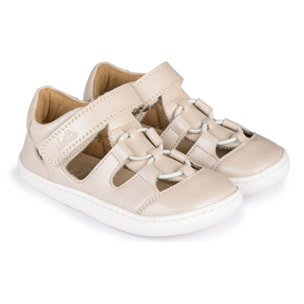SANDALIA CERRADA BAREFOOT BEIGE – SUAVIDAD TOTAL