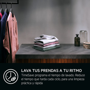 AEG Lavadora de libre instalación de 8.0 kg LFA5I82RE