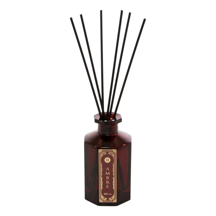 Diffuseur de parfum Lucien 180ml ambre