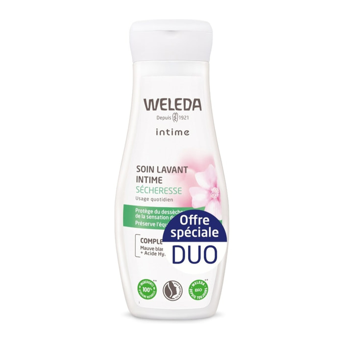 WELEDA - Duo Soin lavant Intime Sécheresse 2x200 ml