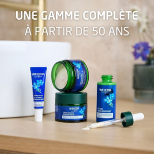 WELEDA  - Duo  Crème de Jour redensifiante GENTIANE BLEUE ET EDELWEISS - Soin anti-âge redensifiant spécialement formulé pour les femmes dès 50 ans - NATRUE - 2x40 ml