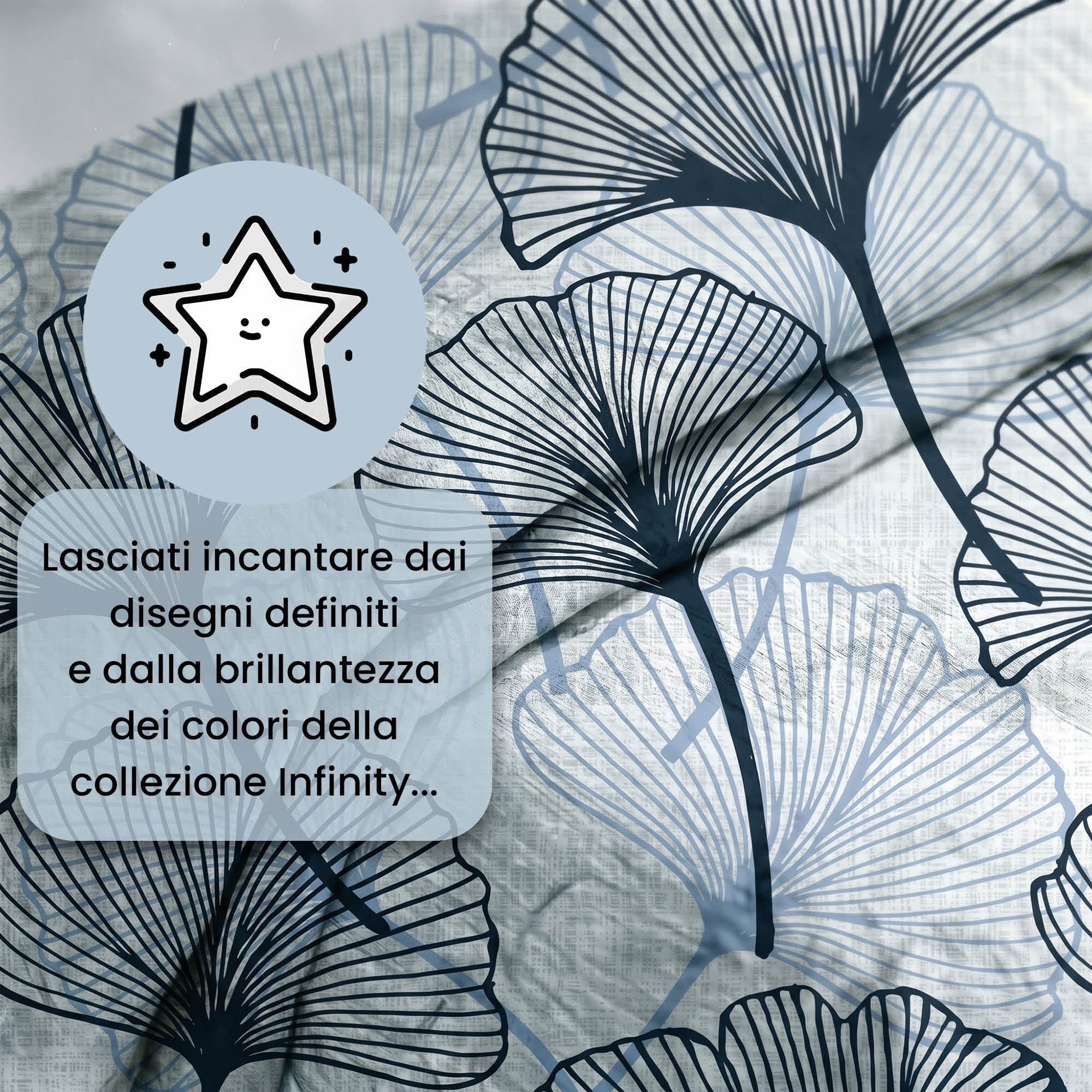 TRAPUNTA INVERNALE INFINITY - 300gr - 100% Microfibra - Made in Italy